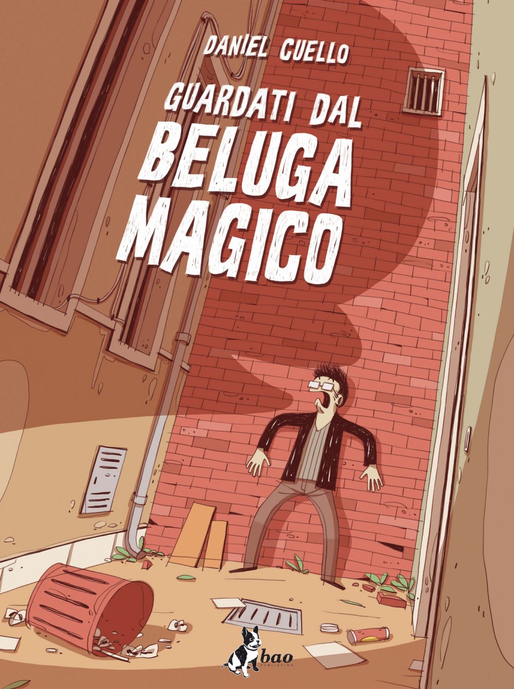 Guardati dal Beluga Magico, copertina di Daniel Cuello