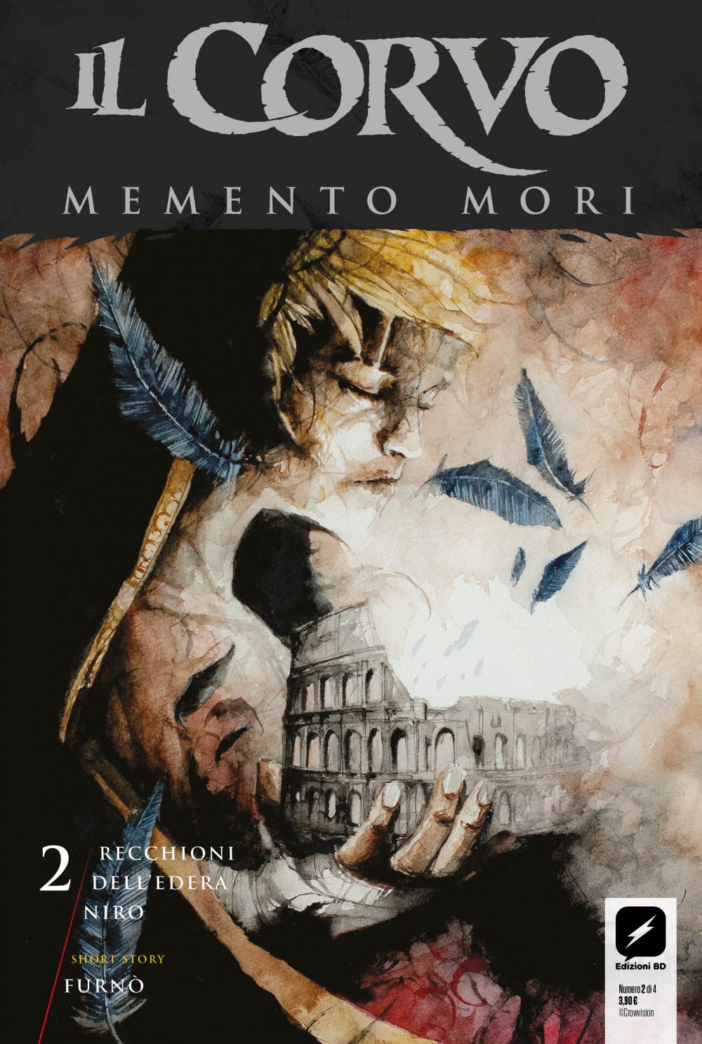 Il Corvo: Memento Mori 2, variant cover di Daniele Serra