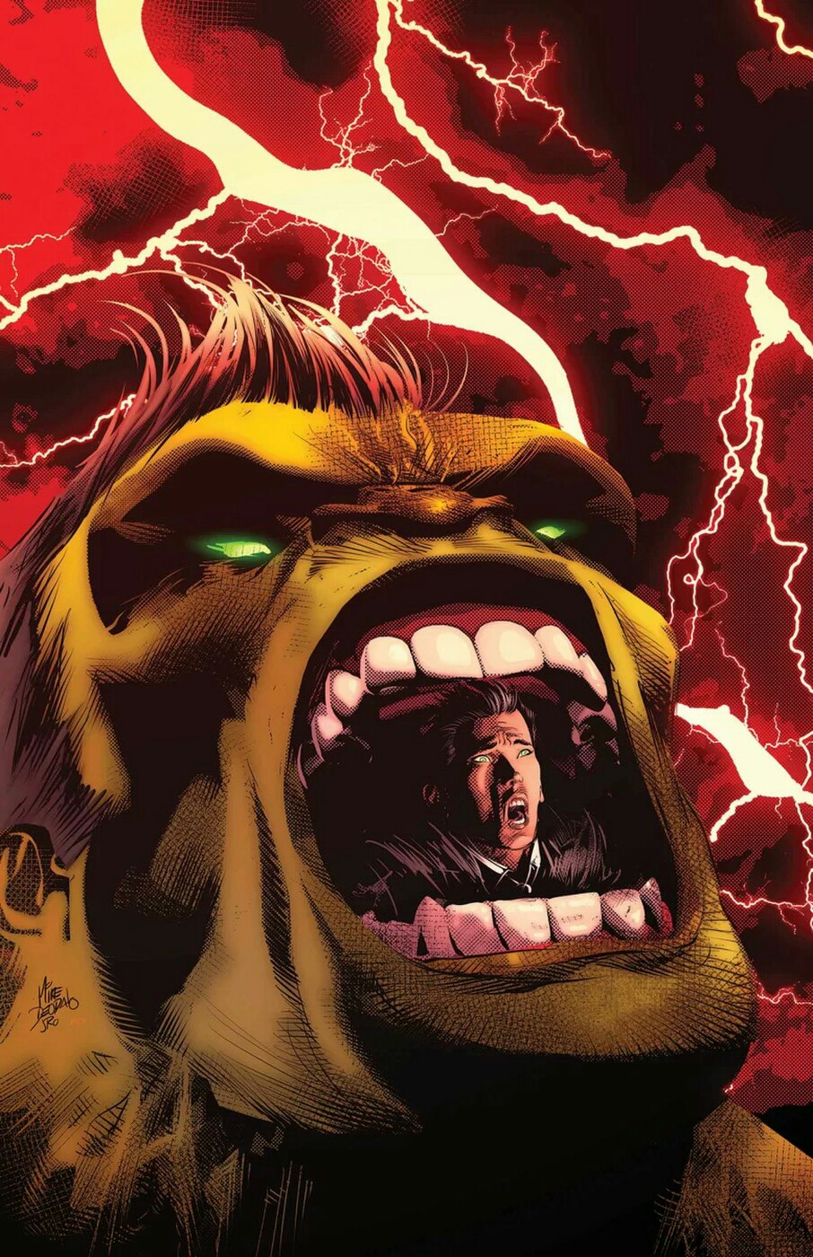 Incredible Hulk #715, copertina di Mike Deodato Jr.