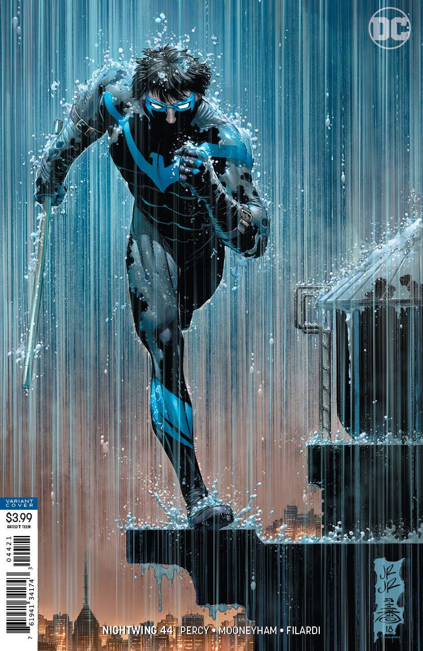 Nightwing #44, variant cover di John Romita Jr.