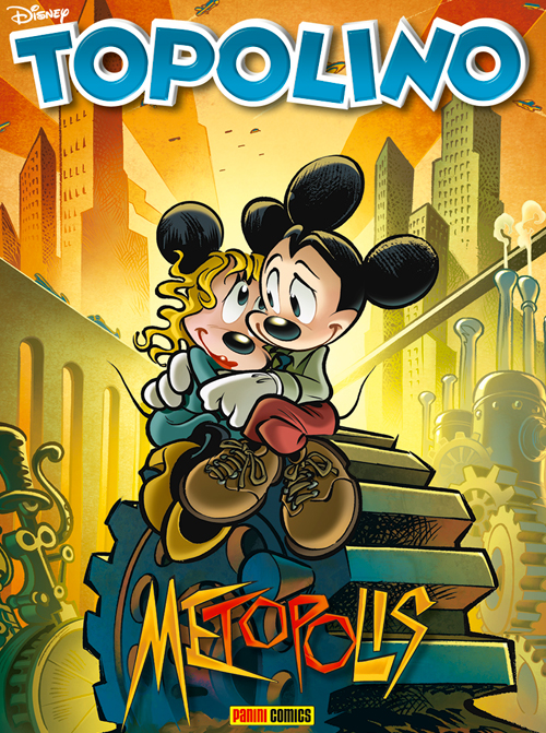 Topolino 3189, copertina di Paolo Mottura