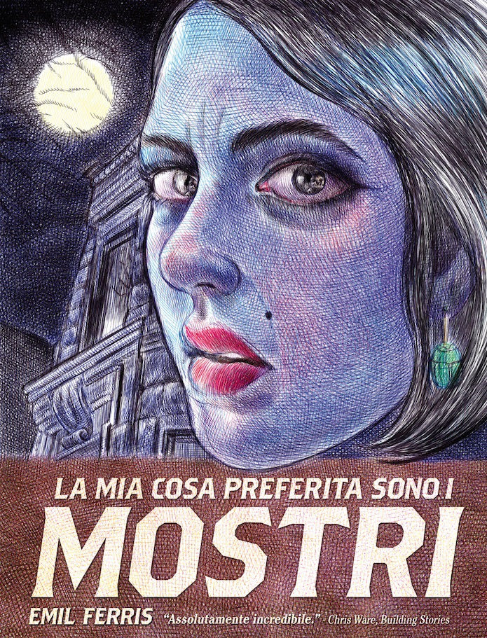 La mia cosa preferita sono i mostri, copertina di Emil Ferris