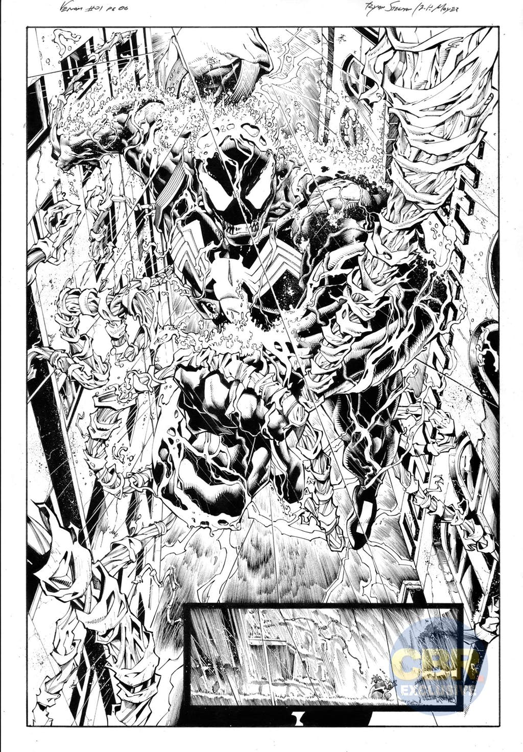 Venom #1, anteprima 04 (chine)