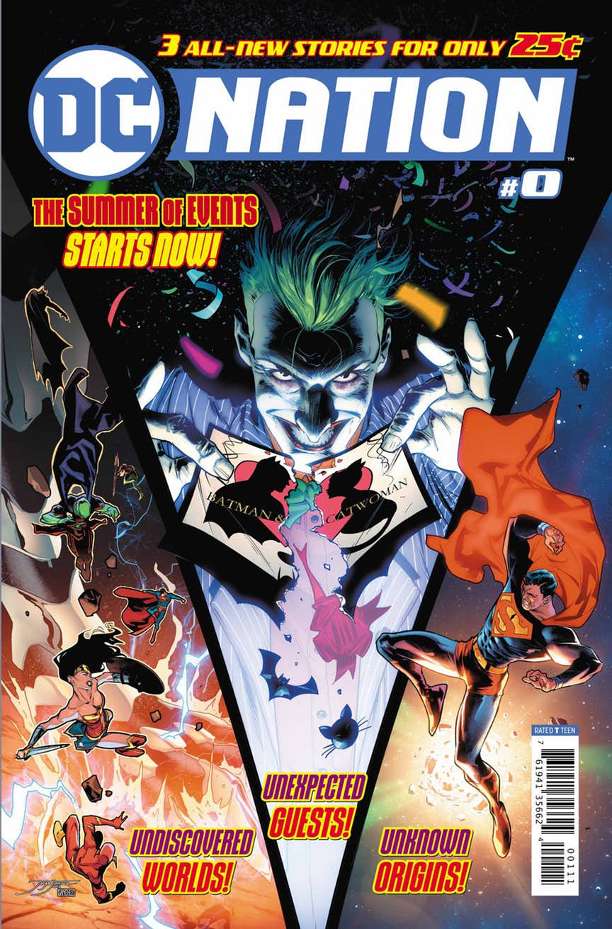 DC Nation #0, copertina di Jorge Jimenez