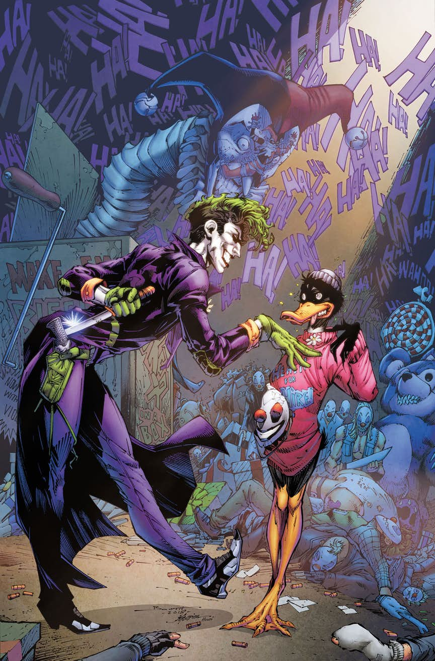 Joker/Daffy Duck Special #1, copertina di Brett Booth e Norm Rapmund