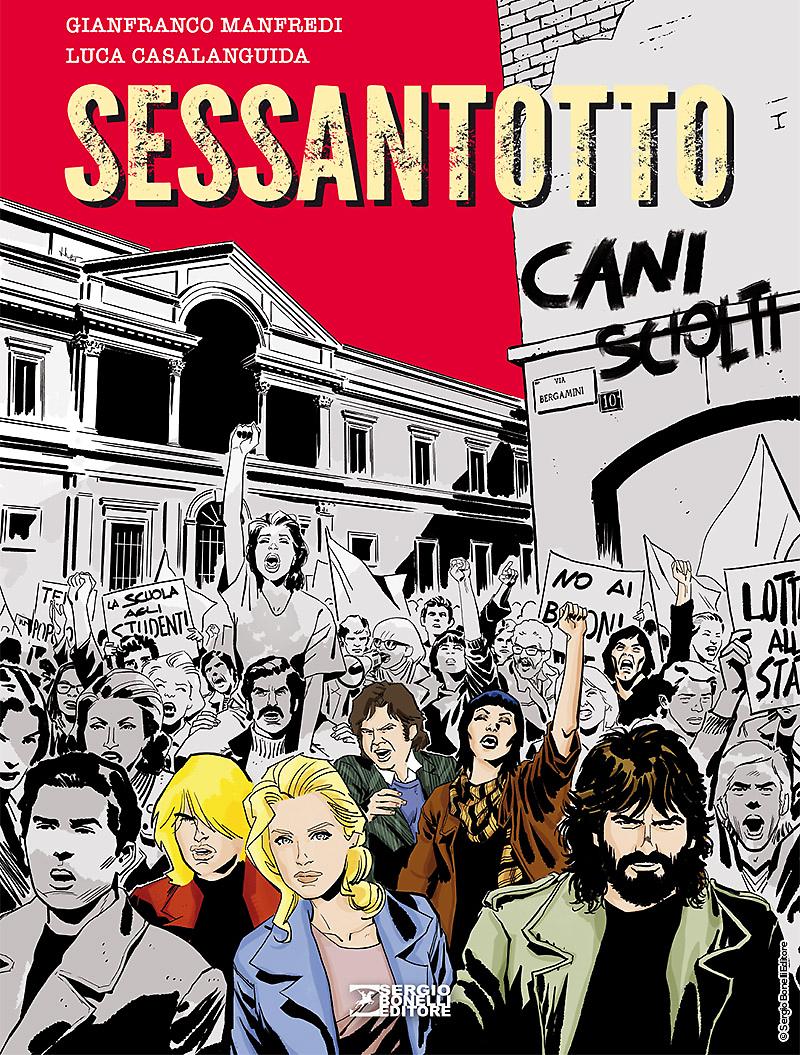 Cani sciolti - Sessantotto, copertina di Luca Casalanguida