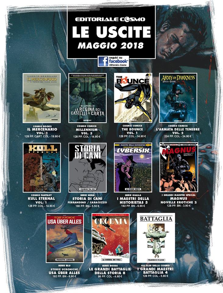 Editoriale Cosmo per maggio 2018