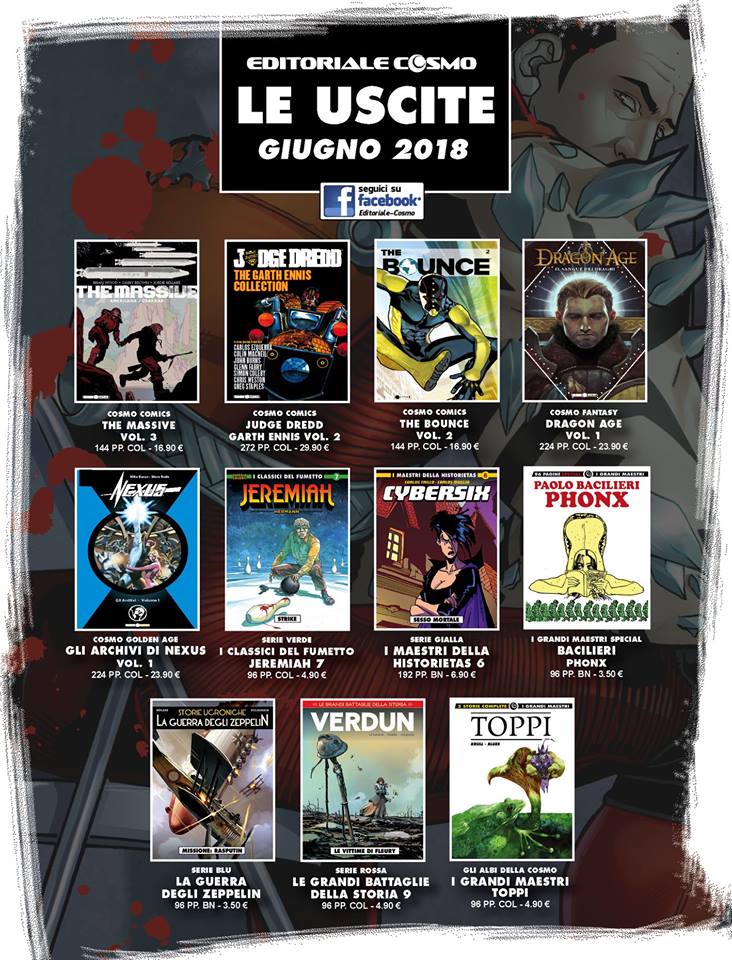 Editoriale Cosmo a giugno 2018