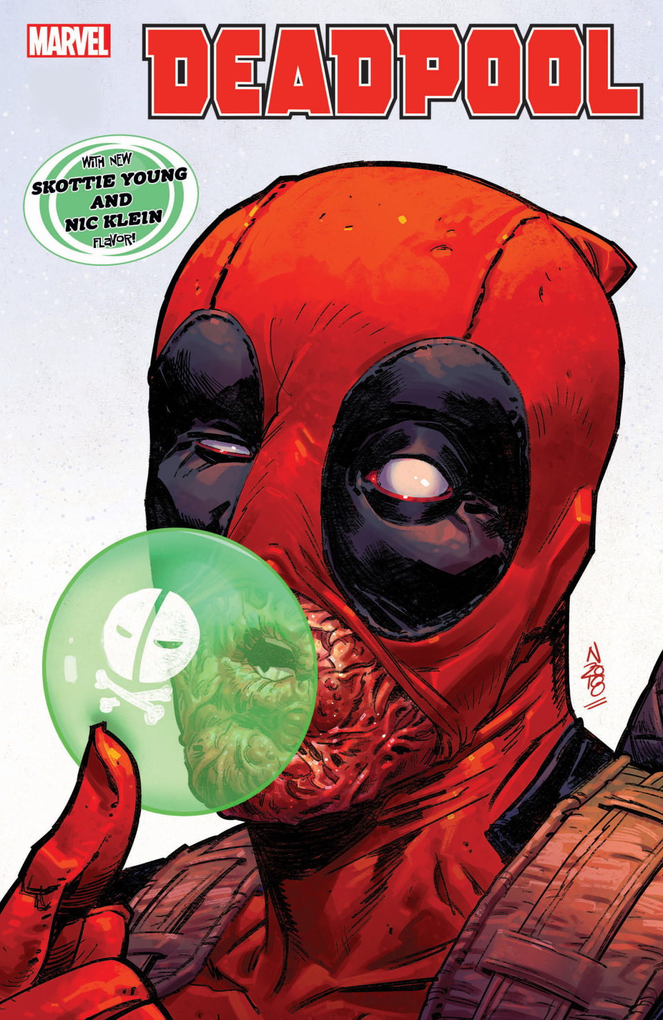 Deadpool #1, copertina di Nic Klein