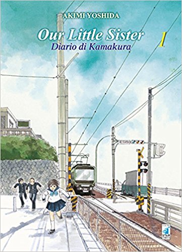 Our Little Sister – Diario di Kamakura 1, copertina di Akimi Yoshida