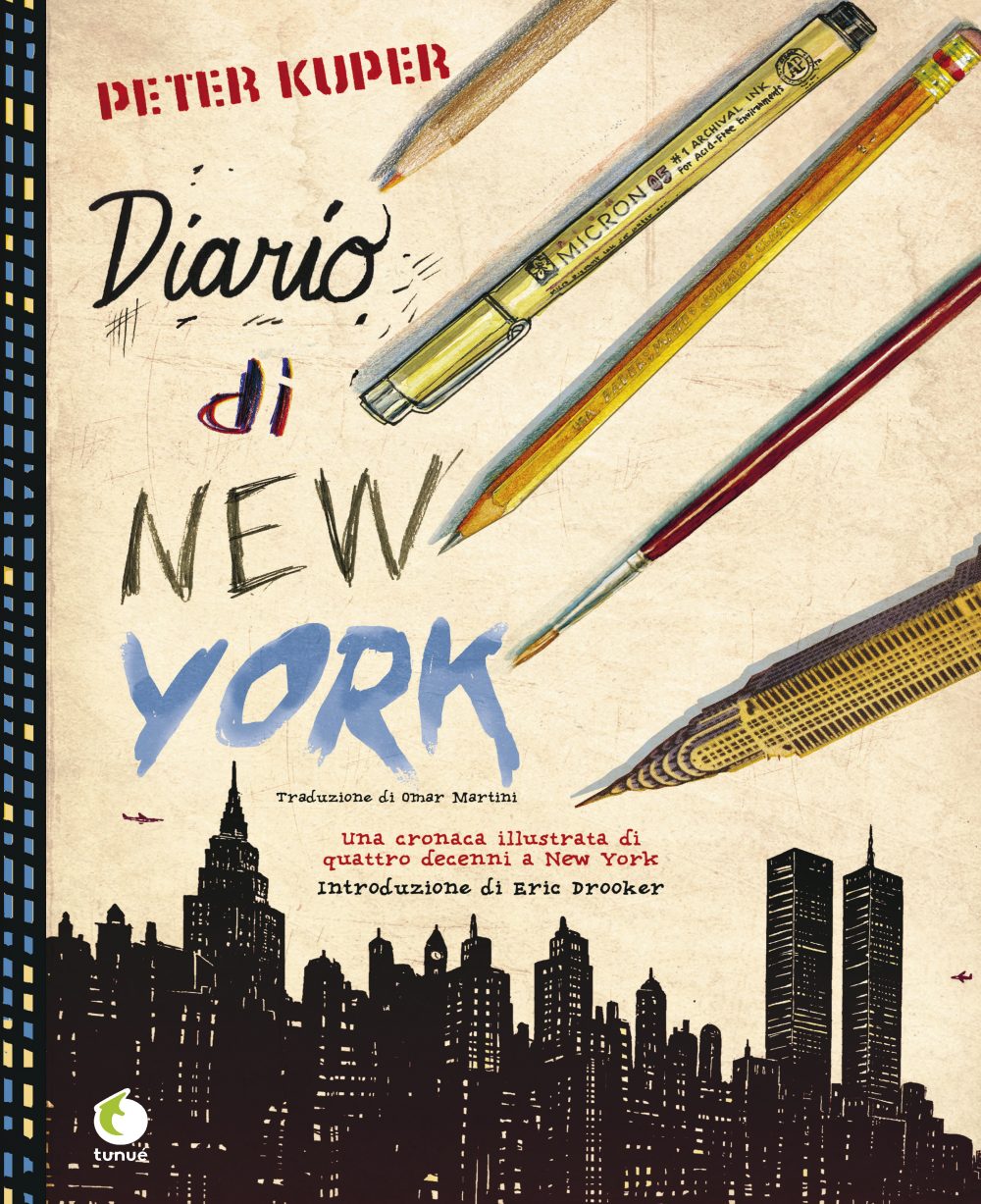 Diario di New York, copertina di Peter Kuper