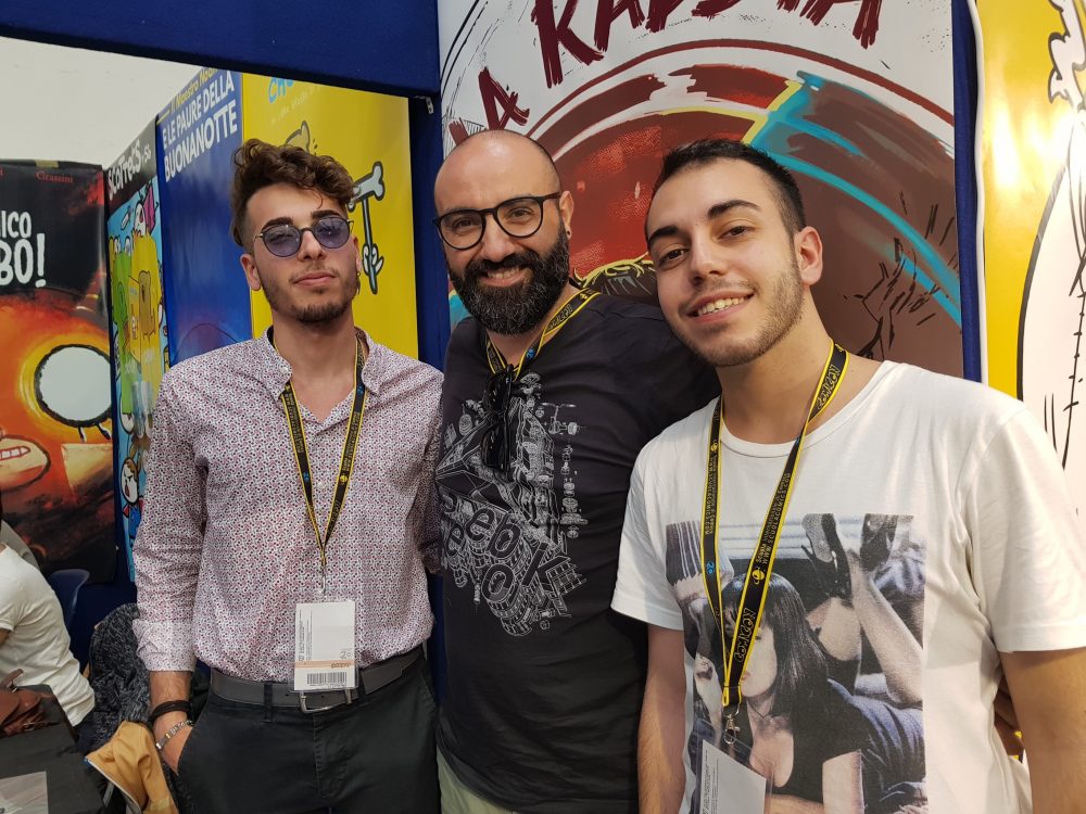 Salvatore Vivenzio, Pasquale Gennarelli e Gabriele Falzone