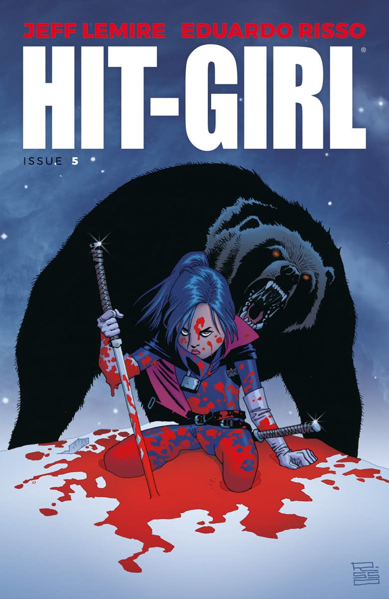 Hit-Girl #5, copertina di Eduardo Risso