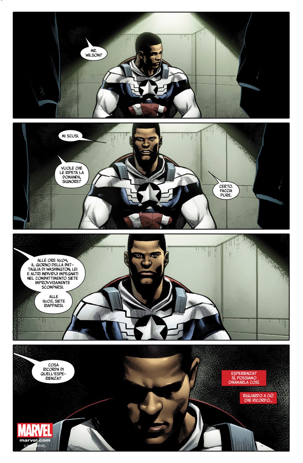 Generations: Gli America – Sam Wilson: Capitan America/Steve Rogers: Capitan America, anteprima 01