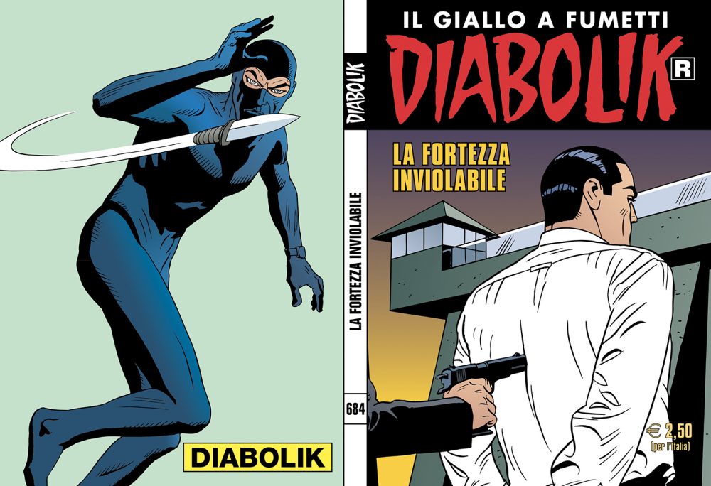 Diabolik R 684 – 10 giugno, copertina di Sergio e Paolo Zaniboni