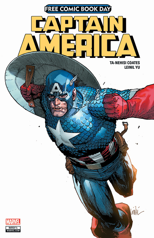 Free Comic Book Day: Captain America #1, copertina di Leinil Francis Yu