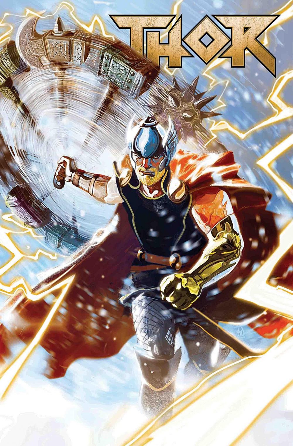 Thor #1, copertina di Mike Del Mundo