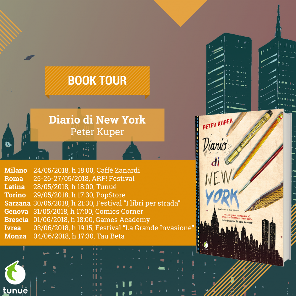 Diario di New York, il tour