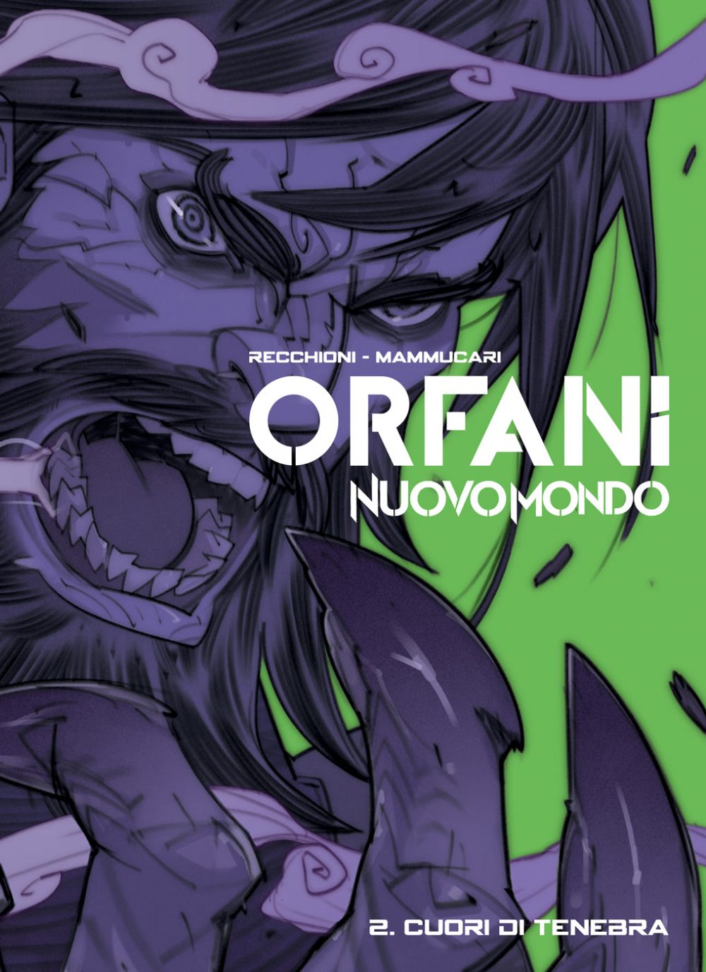 Orfani - Nuovo Mondo vol. 2: Cuori di tenebra, copertina di Matteo De Longis