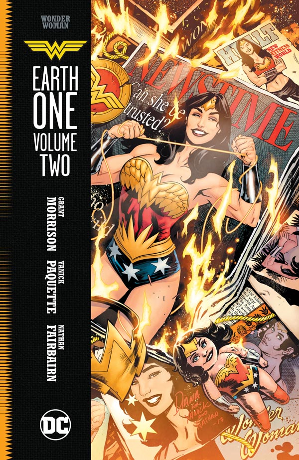 Wonder Woman Earth One Vol. 2, copertina di Yanick Paquette