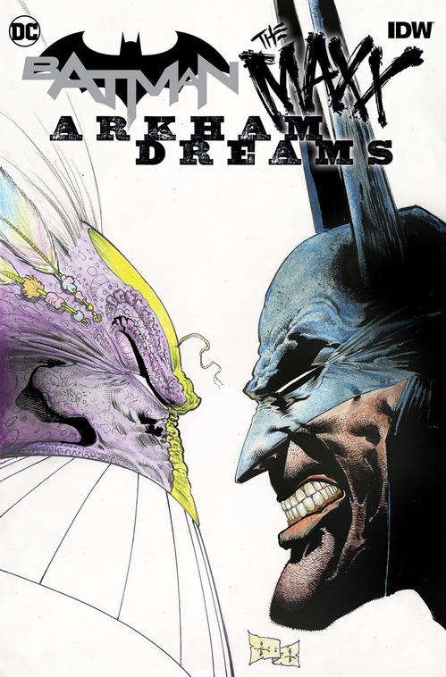 Batman/The Maxx: Arkham Dreams #1, copertina di Sam Kieth