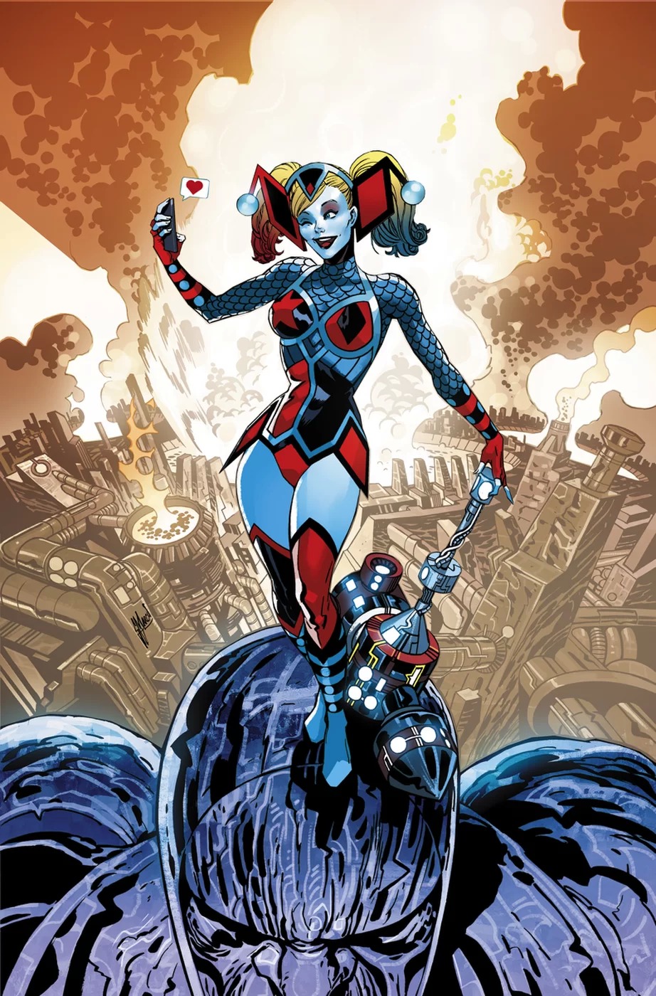 Harley Quinn #45, copertina di John Timms