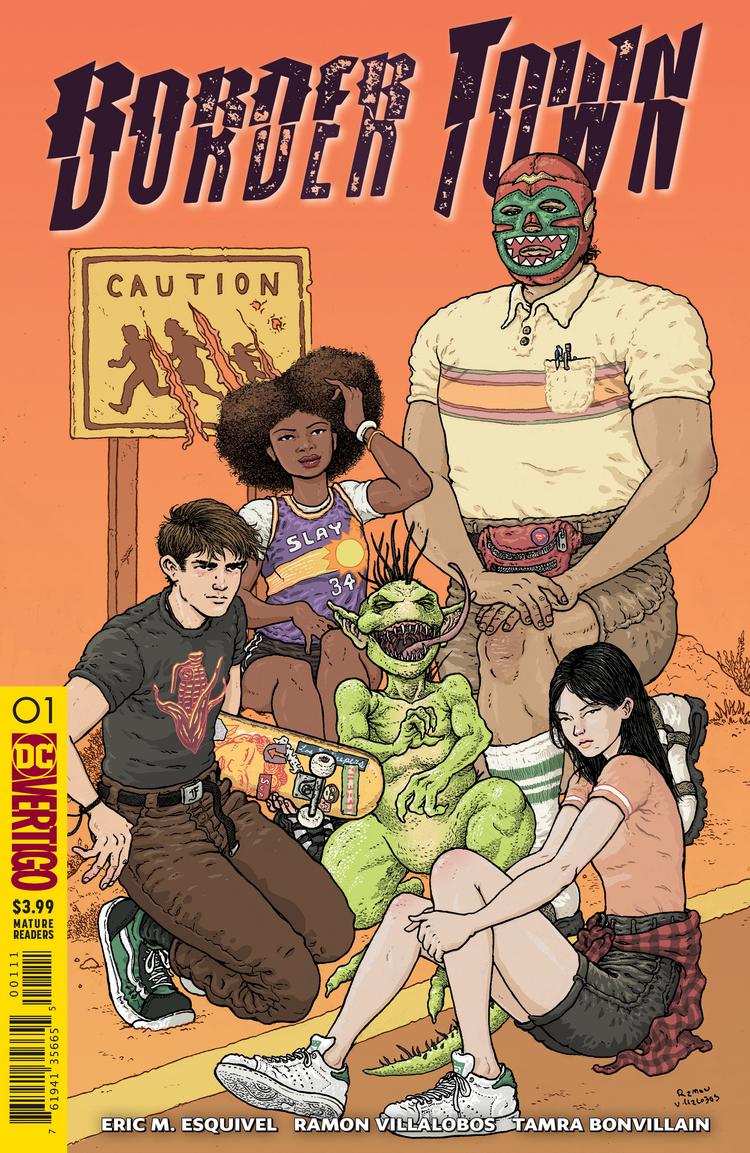 Border Town #1, copertina di Ramon Villalobos