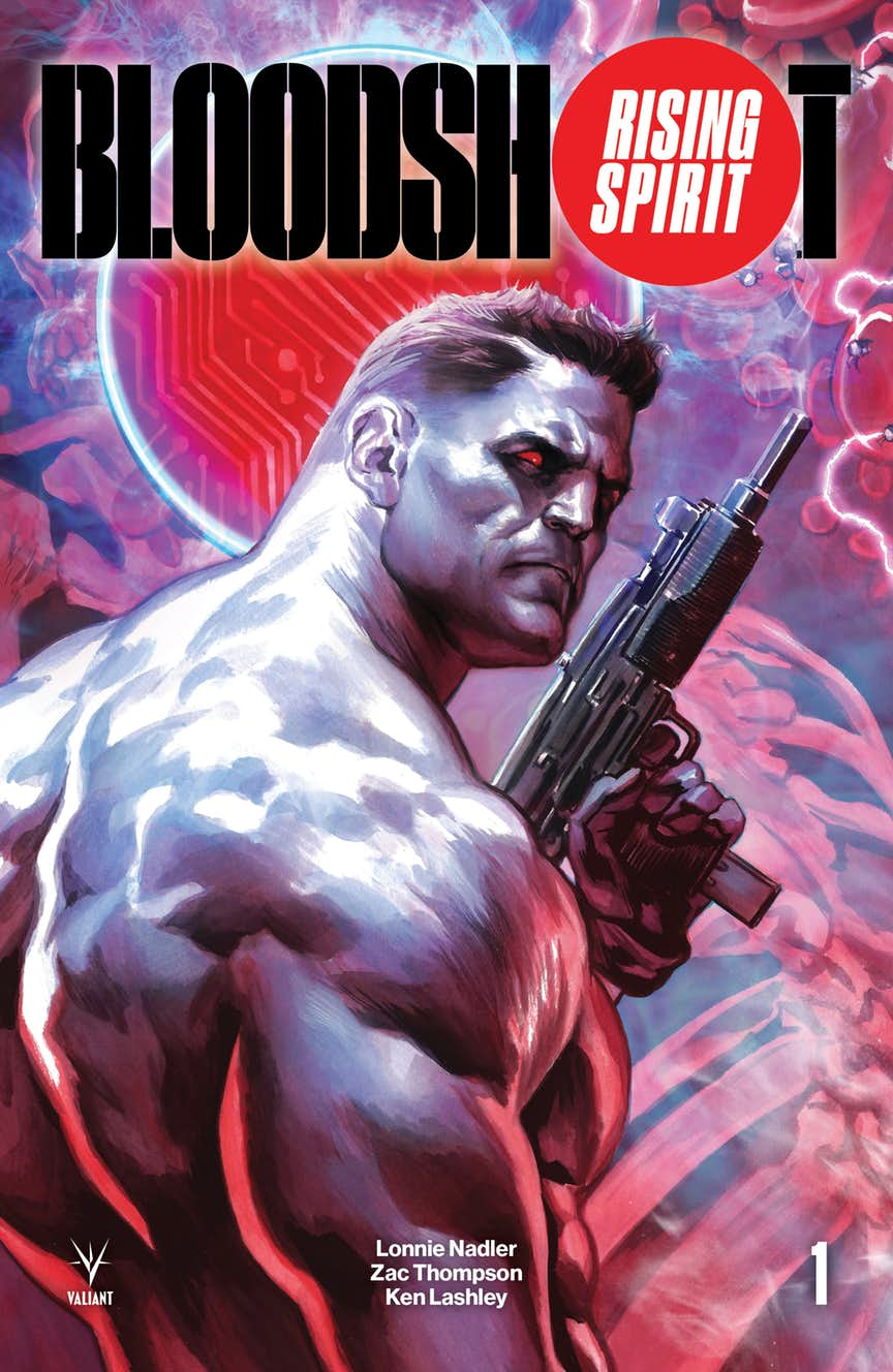 Bloodshot: Rising Spirit #1, copertina di Felipe Massafera