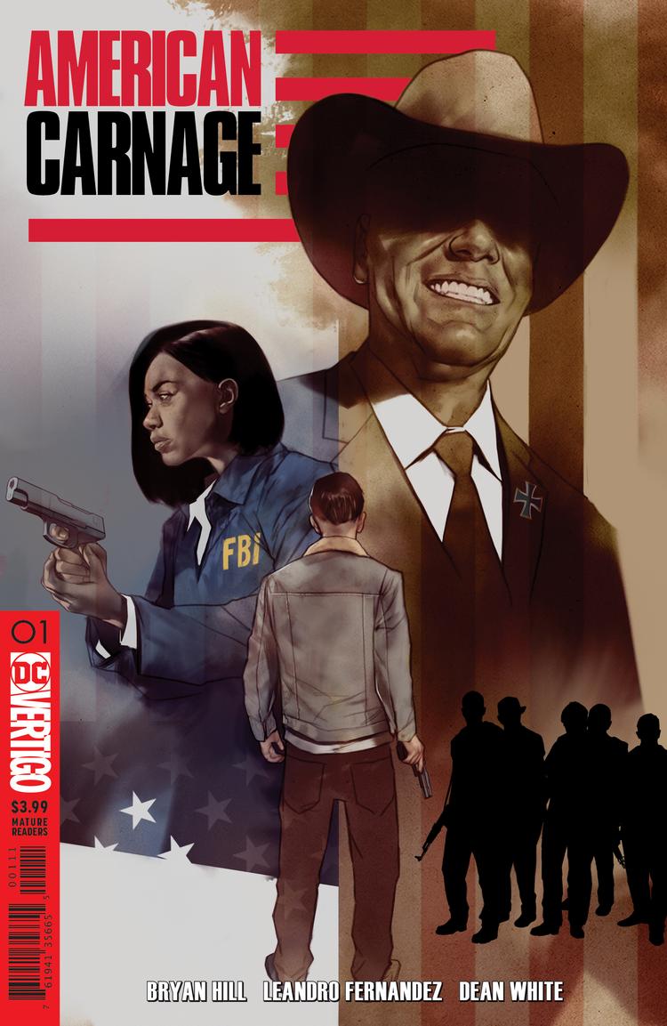 American Carnage #1, copertina di Leandro Fernandez