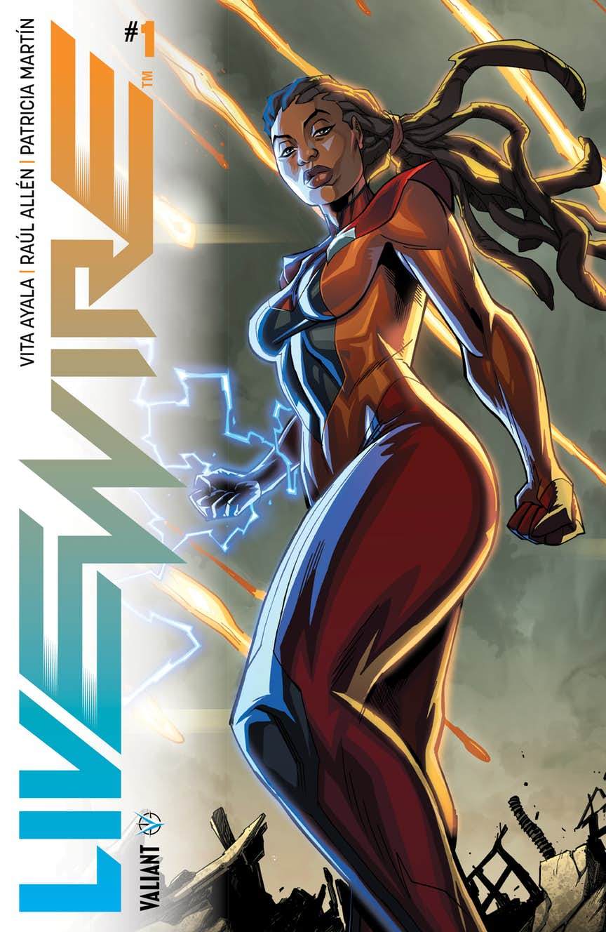 Livewire #1, copertina di Khary Randolph