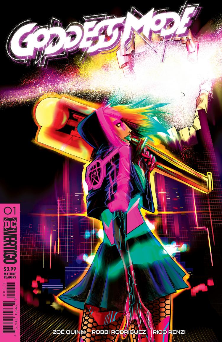 Goddess Mode #1, copertina di Robbi Rodriguez