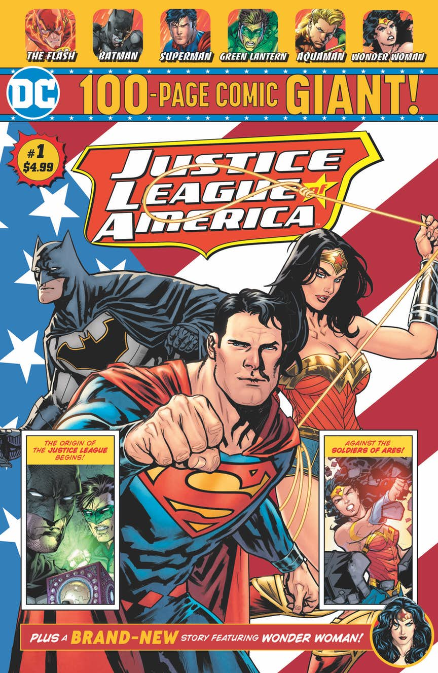 Justice League of America #1, copertina di Yanick Paquette