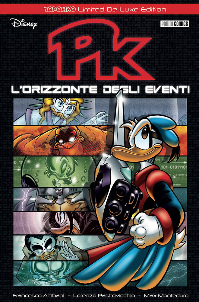 PK - L'orizzonte degli eventi, copertina di Lorenzo Pastrovicchio