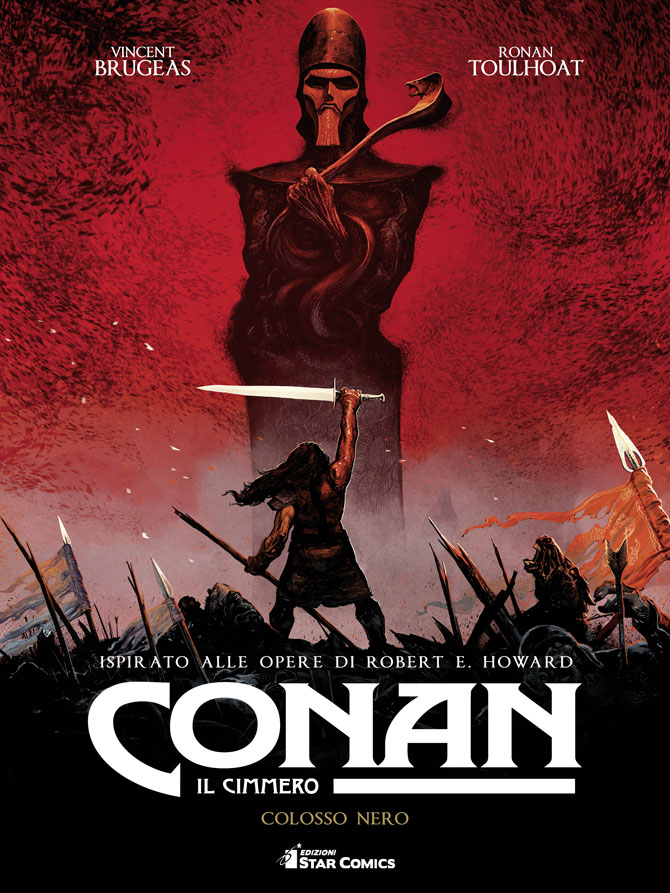 Conan il Cimmero: Colosso nero, copertina di Ronan Thoulhoat