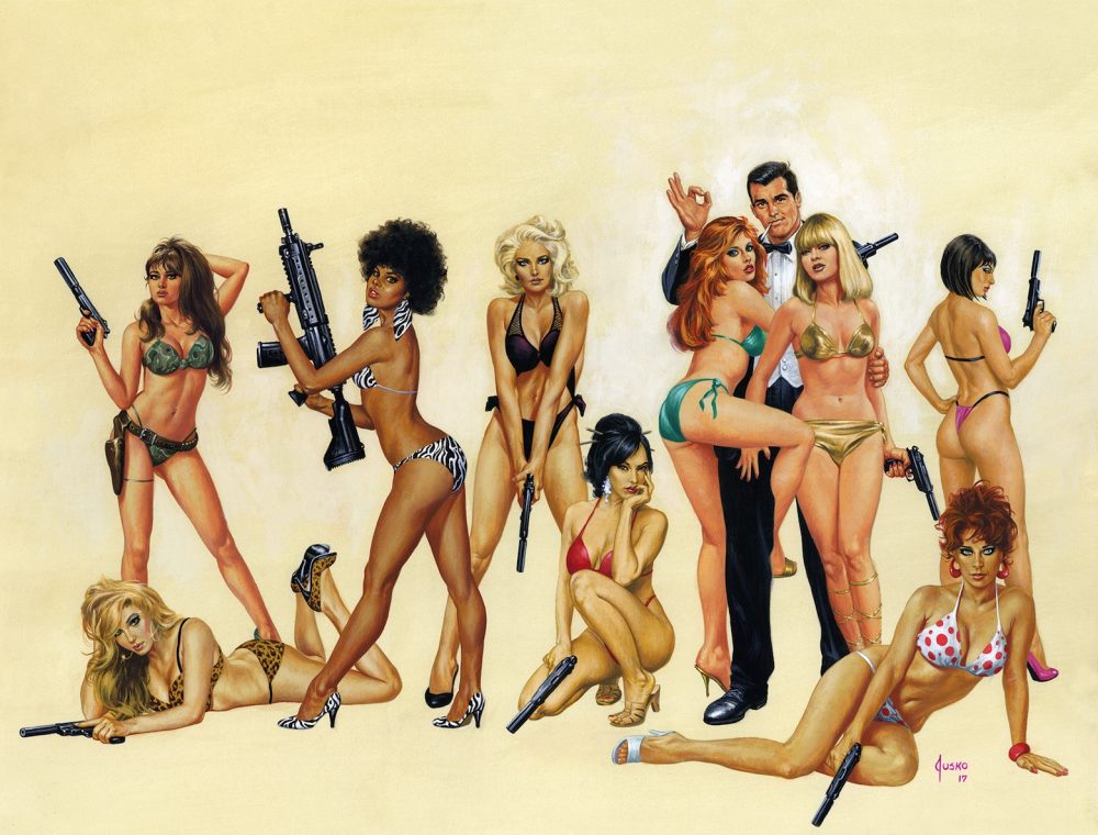 Jimmy's Bastards, copertina di Joe Jusko