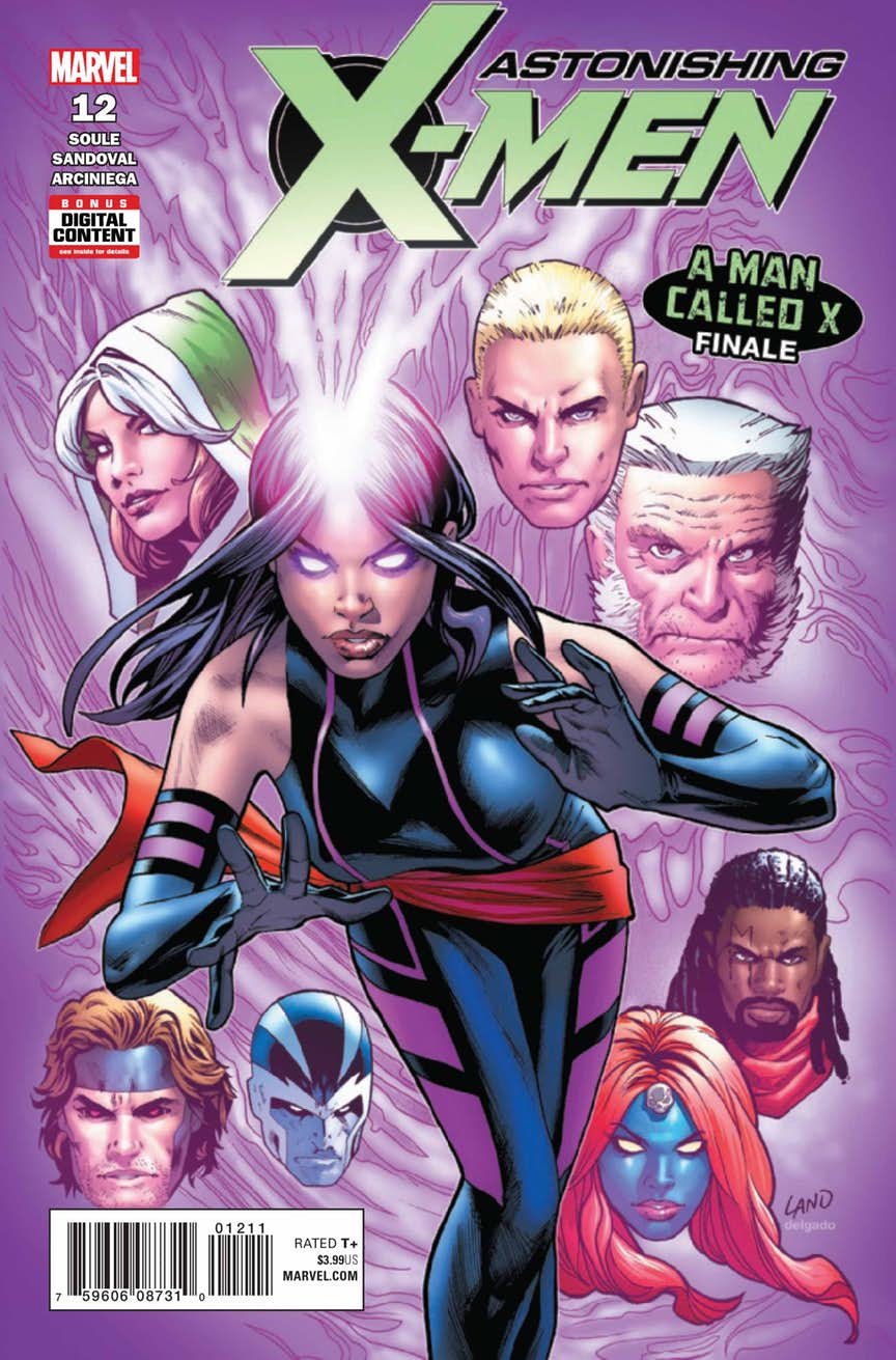 Astonishing X-Men #12, copertina di Greg Land