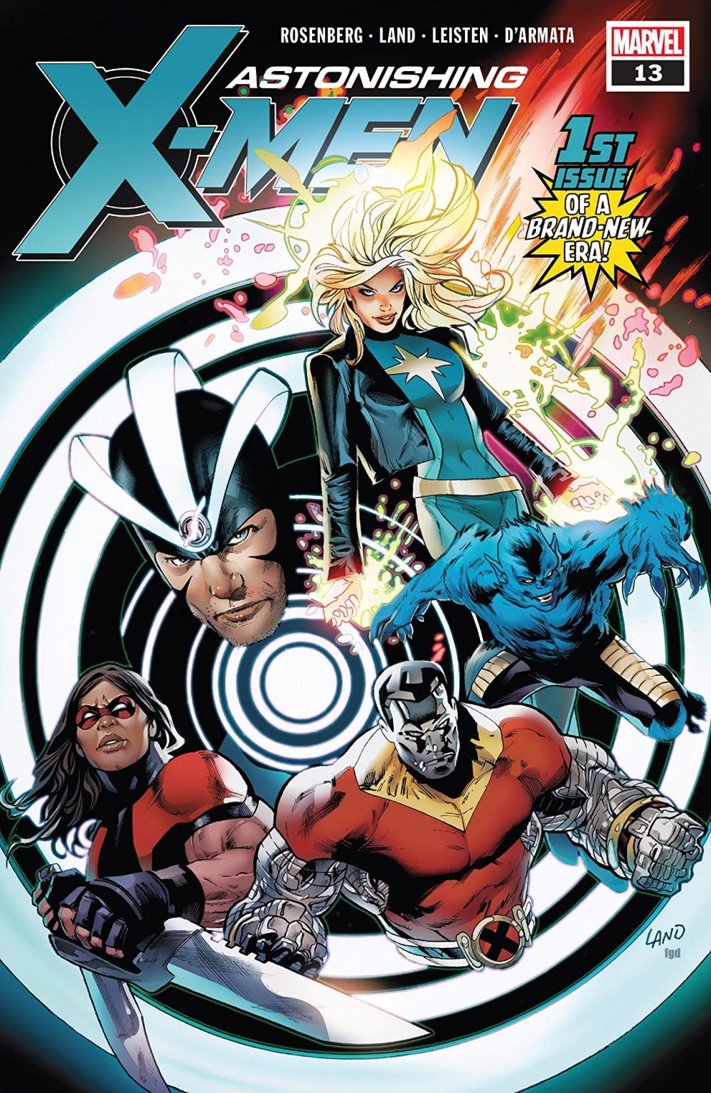 Astonishing X-Men #13, copertina di Greg Land