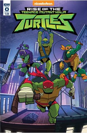 Rise of the Teenage Mutant Ninja Turtles #0