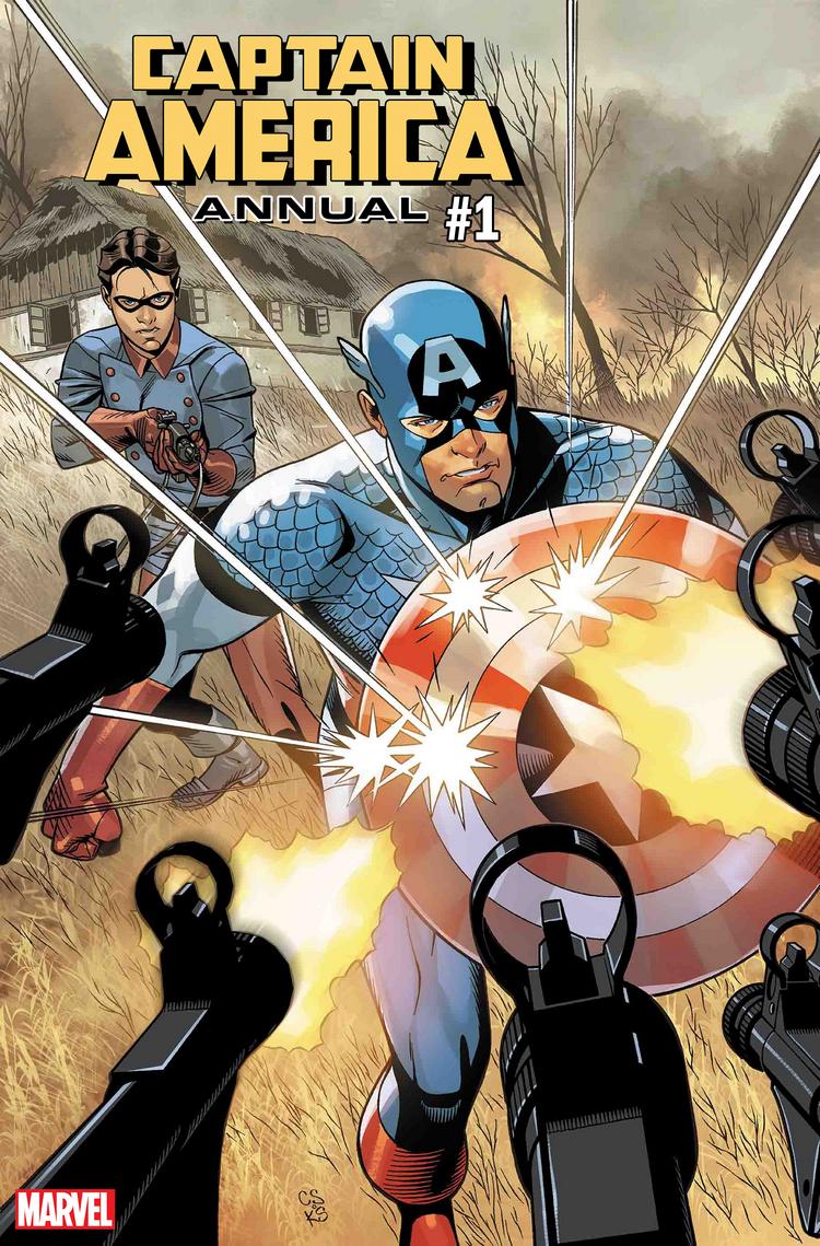 Captain America Annual, copertina di Chris Sprouse