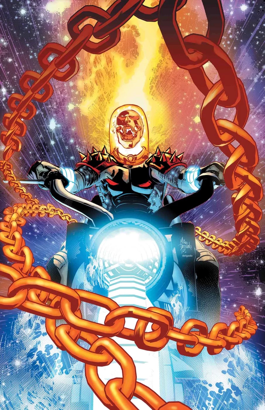 Cosmic Ghost Rider, copertina di Mike Deodato Jr.