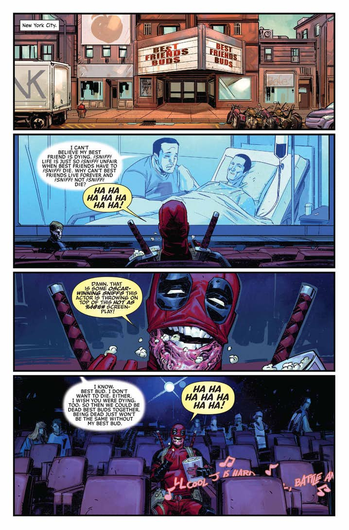 Deadpool #1, anteprima 01