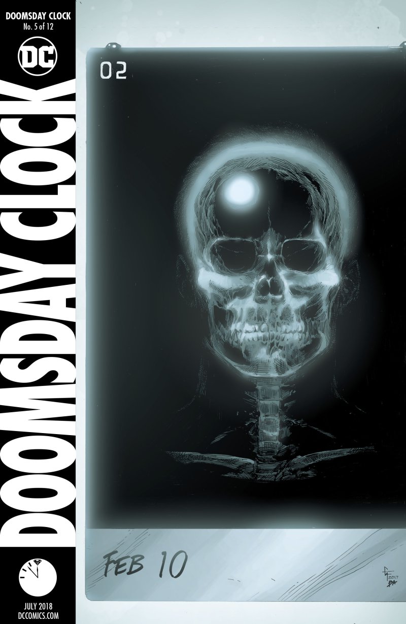 Doomsday Clock #3, copertina di Gary Frank