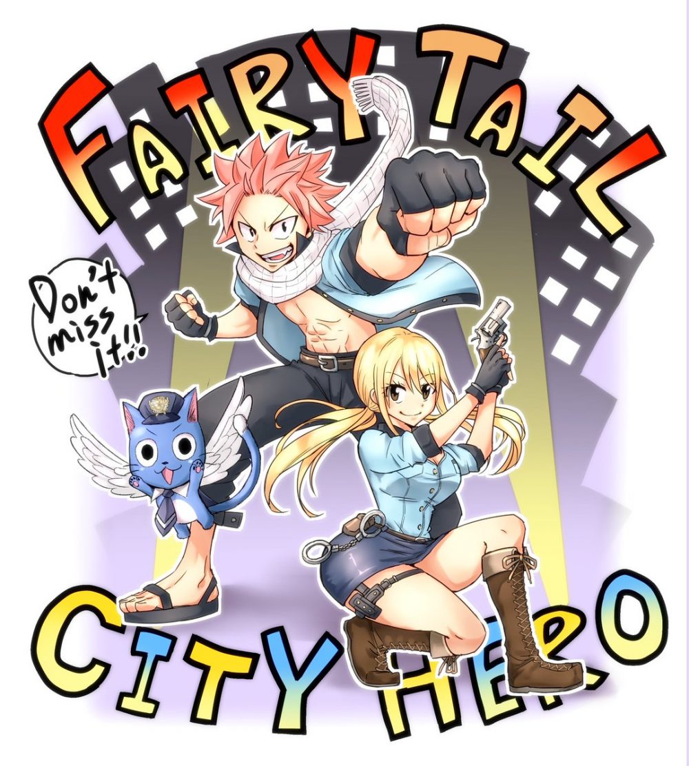 Fairy Tail City Hero, illustrazione di Ushio Ando