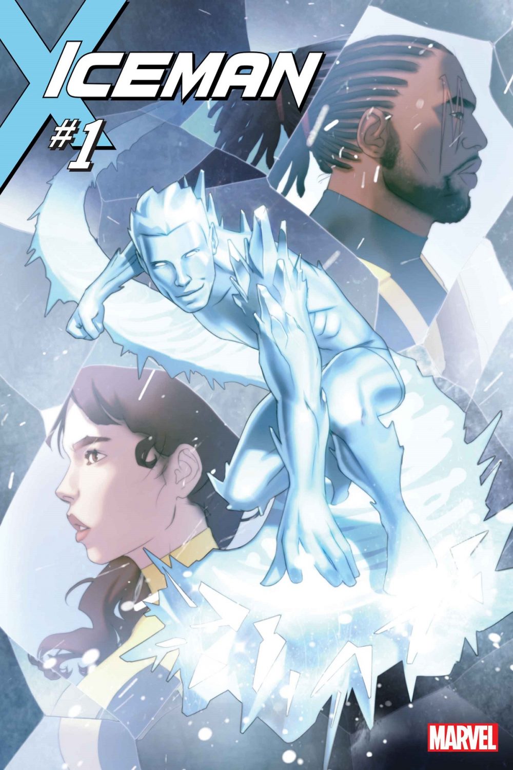 Iceman #1, copertina di W. Scott Forbes