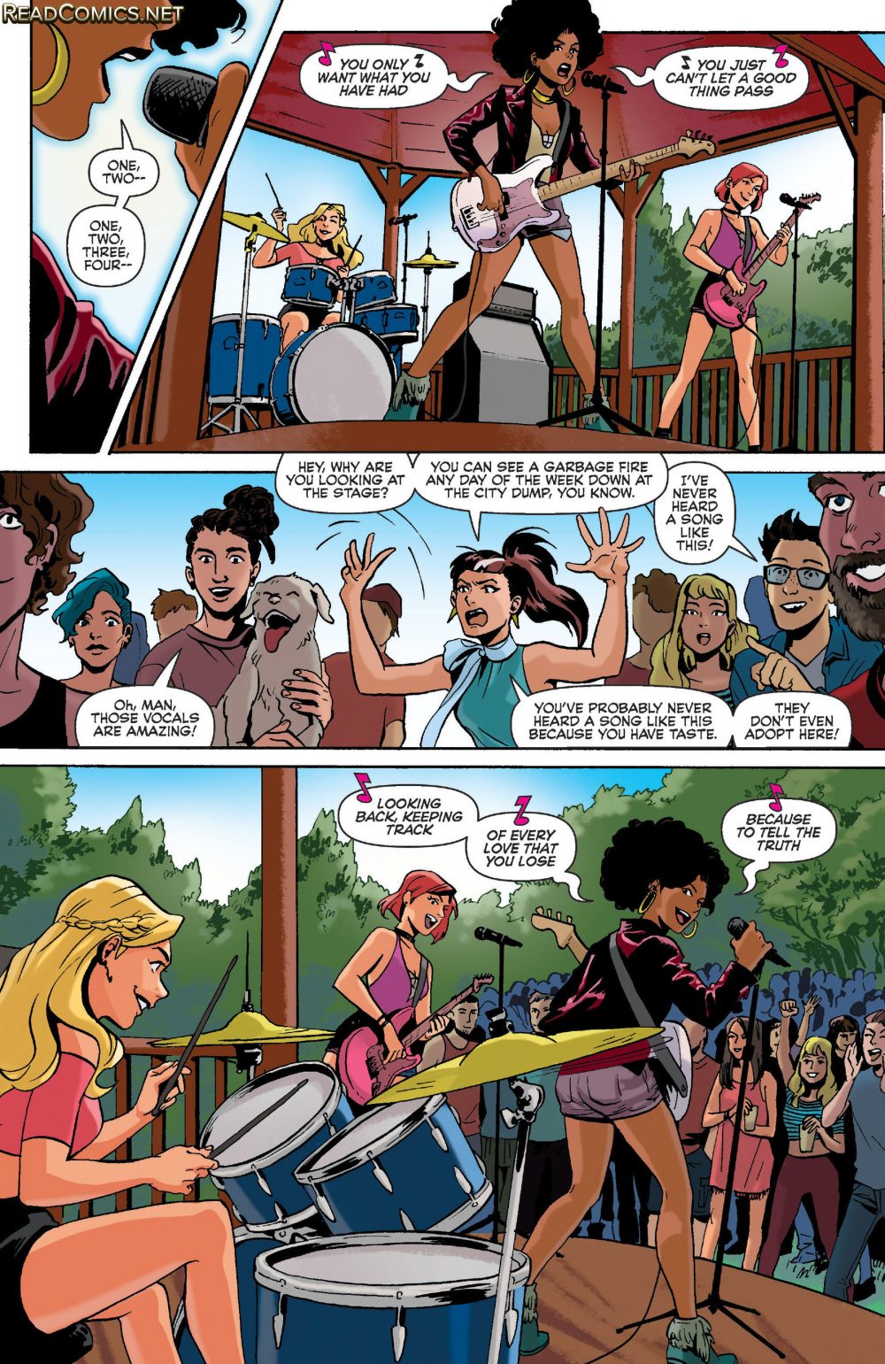 Josie and the Pussycats #1, anteprima 01