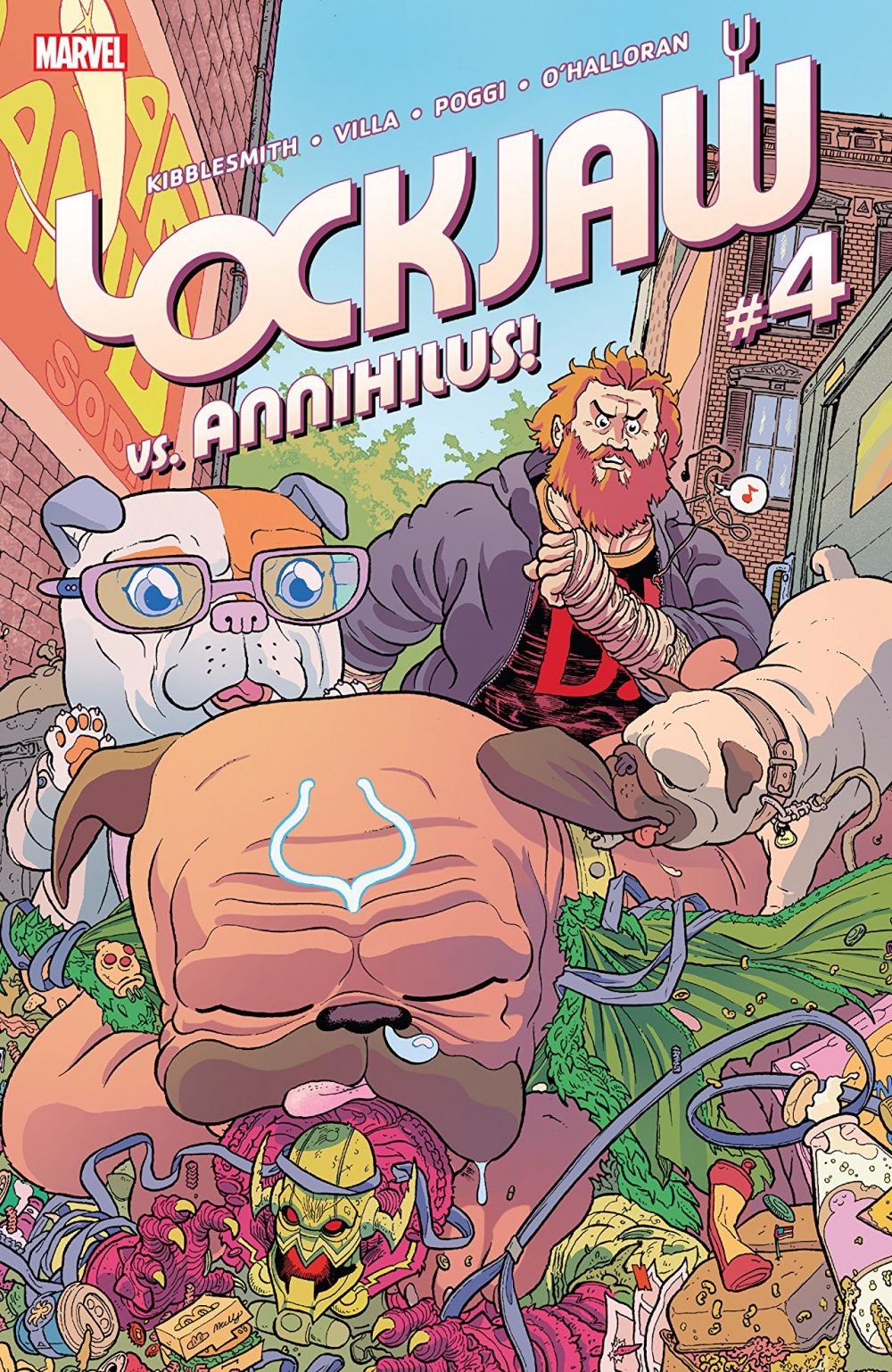 Lockjaw #4, copertina di Ulises Farinas