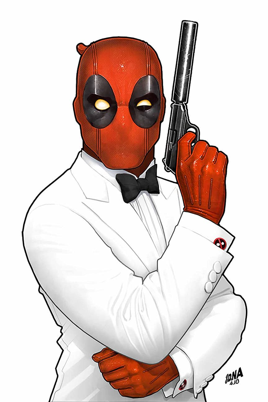 Secret Agent Deadpool #1, copertina di David Nakayama