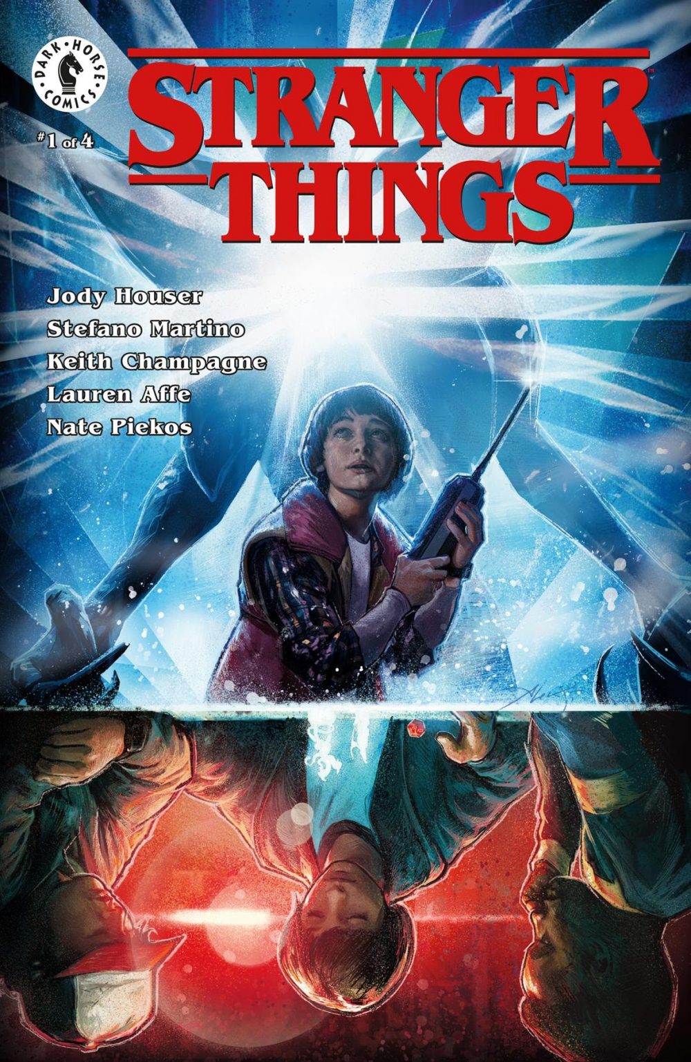 Stranger Things #1, copertina di Aleksi Briclot