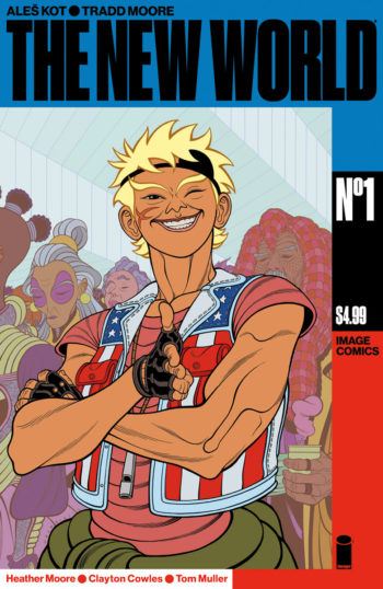 The New World #1, variant cover di Tradd Moore