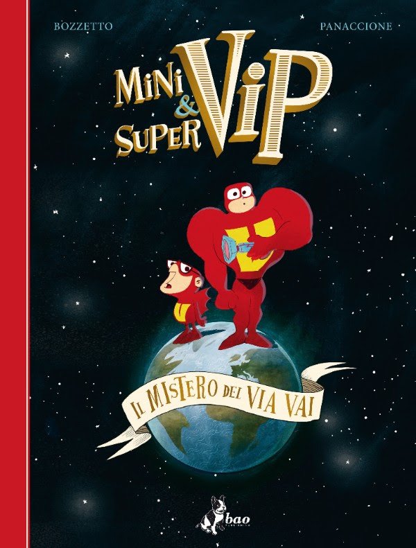 Minivip & Supervip - Il mistero del Via Vai, copertina di Gregory Panaccione